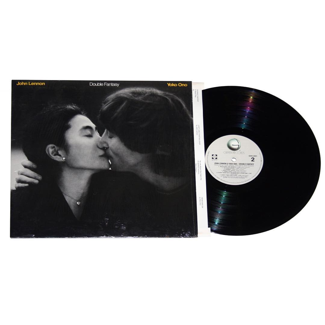 John lennon yoko ono double fantasy zipper